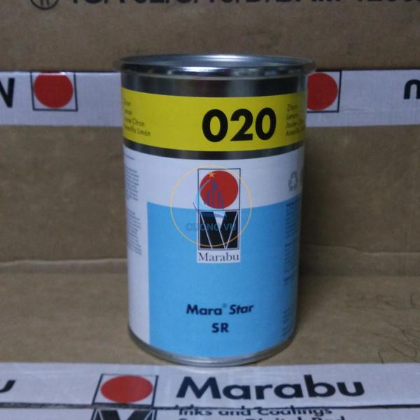 Mực In Marabu SR Serial SR020, SR021, SR022, SR026, SR031, SR032, SR033, SR035, SR036, SR037, SR045, SR055, SR056, SR057, SR058, SR059, SR064, SR067, SR068, SR070, SR073, SR170, SR910, SR980