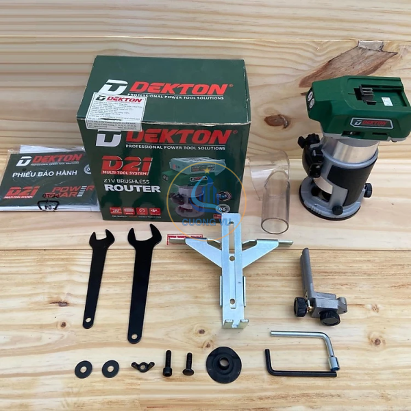 Máy Phay Dùng Pin Dekton D21-MS635