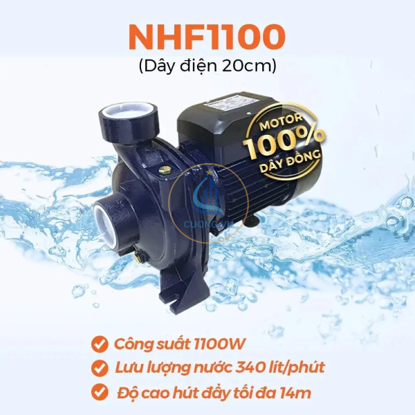 Máy Bơm Lưu Lượng Lớn Nanoco NHF1100