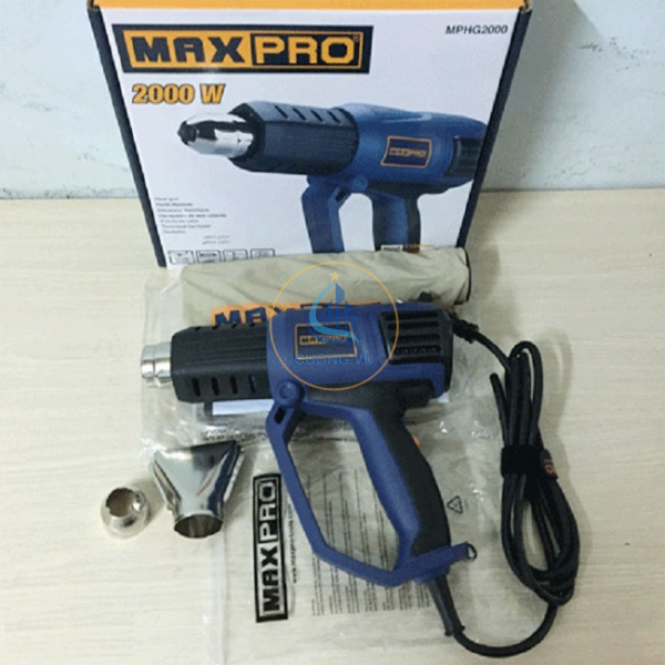 Máy Thổi Hơi Nóng Máy Khò Nhiệt Maxpro MPHG2000