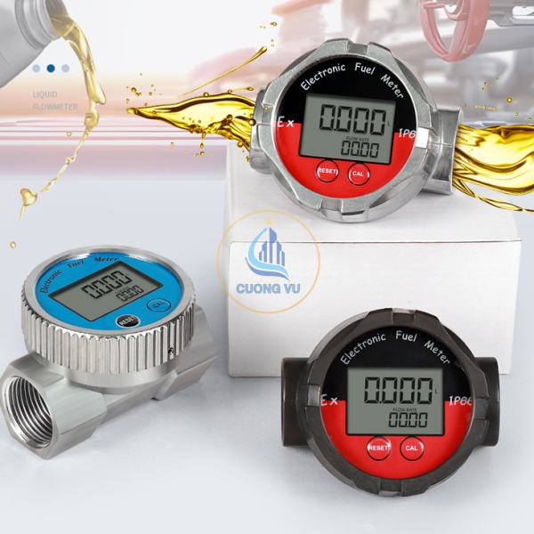 Đồng Hồ Điện Tử Đo Lường : Dầu Diesel, Xăng, Metanol, Nước Và Các Chất Lỏng Dung Dịch Hoá Học