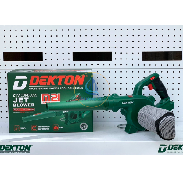 Máy Thổi Bụi Thổi Lá Dùng Pin Dekton M21-TB01