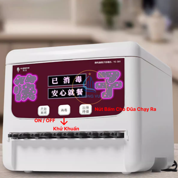 Máy Khử Khuẩn Đũa Tự Động