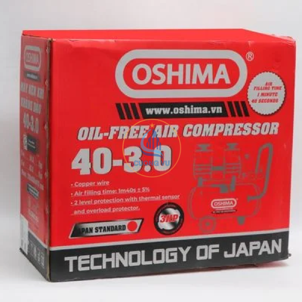 Máy Nén Khí Oshima 40-3.0 Không Dầu